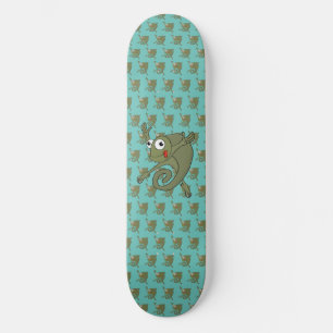 Geweldige kameleon persoonlijk skateboard