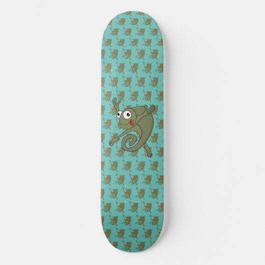 Geweldige kameleon persoonlijk skateboard (Voorkant)