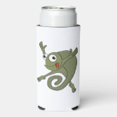 Geweldige kameleon seltzer blikjeskoeler (Seltzer Achterkant)