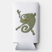 Geweldige kameleon seltzer blikjeskoeler (Achterkant)