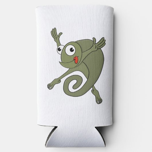 Geweldige kameleon seltzer blikjeskoeler (Voorkant)