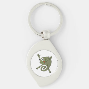 Geweldige kameleon sleutelhanger