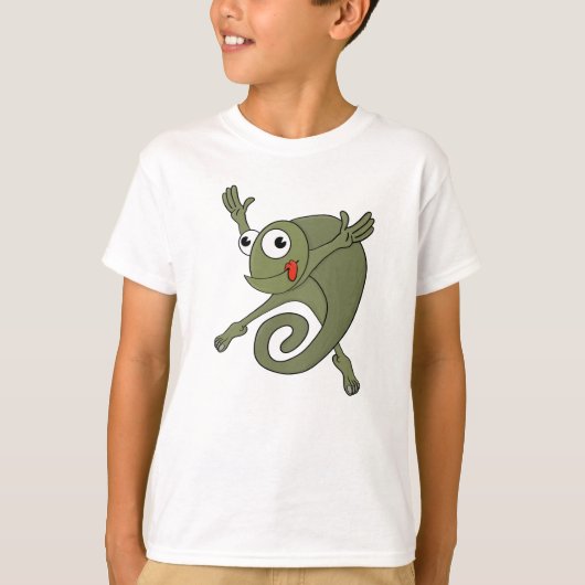 Geweldige kameleon t-shirt (Voorkant)