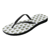 Geweldige kameleon teenslippers (Schuin)