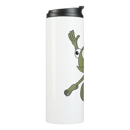 Geweldige kameleon thermosbeker (Gedraaid links)