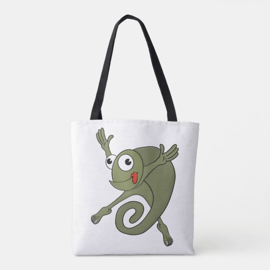 Geweldige kameleon tote bag (Achterkant)