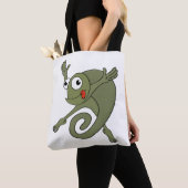 Geweldige kameleon tote bag (Dichtbij)