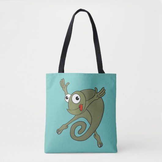 Geweldige kameleon tote bag (Voorkant)