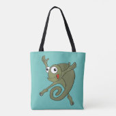 Geweldige kameleon tote bag (Achterkant)