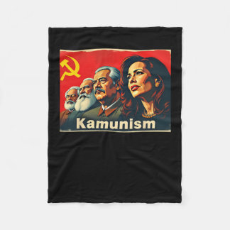 Geweldige Kamunisme kameraad Commie La Harris 2024 Fleece Deken