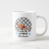 geweldige kangoeroe grote koffiekop (Rechts)