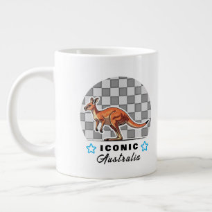 geweldige kangoeroe grote koffiekop