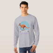 geweldige kangoeroe t-shirt (Voorkant volledig)