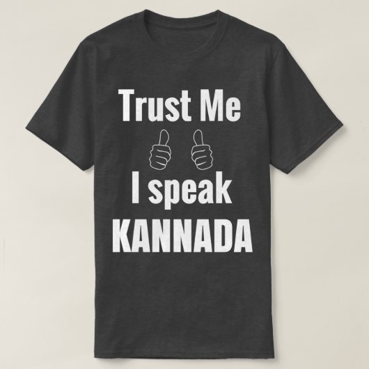 Geweldige Kannada Gift Shirt voor mannen Kinderen (Design voorkant)