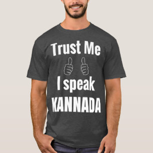 Geweldige Kannada Gift Shirt voor mannen Kinderen