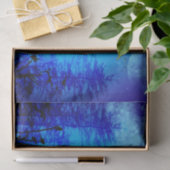 Geweldige kasteel in de nacht met maan en sterren tissuepapier (Geschenk)