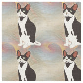 Geweldige kat stof (Close Up)