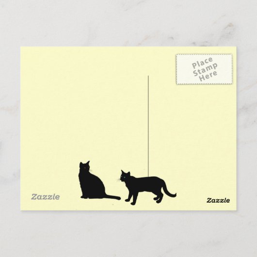 Geweldige kat verjaardag voor kinderen briefkaart (Achterkant)