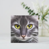 Geweldige kattenportret (Staand voorkant)