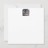 Geweldige kattenportret (Achterkant)