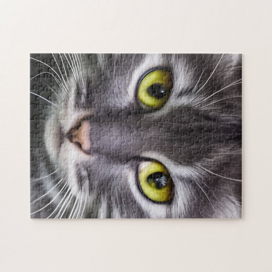 Geweldige kattenportret legpuzzel (Horizontaal)