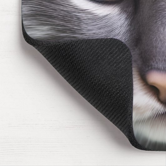 Geweldige kattenportret muismat (Hoek)