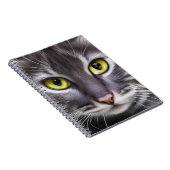 Geweldige kattenportret notitieboek (Rechterzijde)