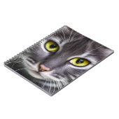 Geweldige kattenportret notitieboek (Linkerzijde)