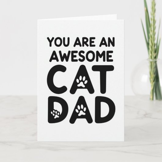 Geweldige kattenvader grafische kaart (Voorkant)