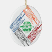Geweldige Keramisch Ornament (Rechts)