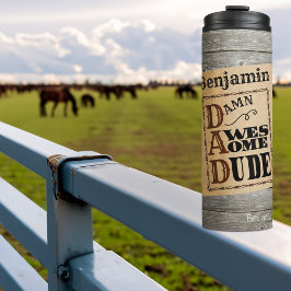 Geweldige Kerel Westerne Geëigende Mok van de Naam