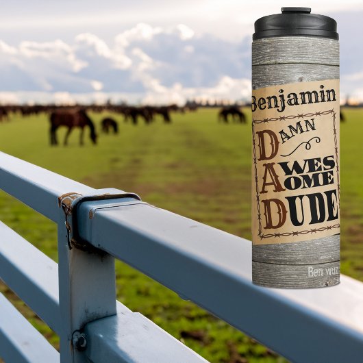 Geweldige Kerel Westerne Geëigende Mok van de Naam