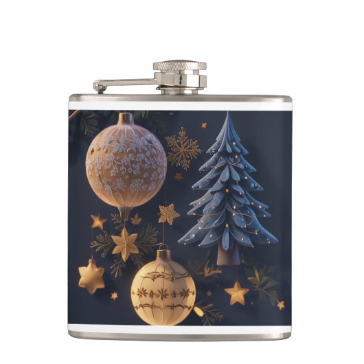 Geweldige kerst_Flasks Heupfles (Voorkant)