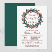 Geweldige kerstfeestdag kaart (Voorkant / Achterkant)