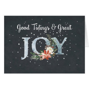 Geweldige kerstfeestdagen en sneeuw op zwart