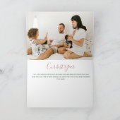 Geweldige kerstfoto van het jaar feestdagen kaart (Binnen)