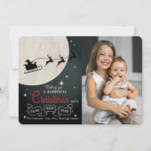 Geweldige kerstfotokaart feestdagenkaart (Voorkant)
