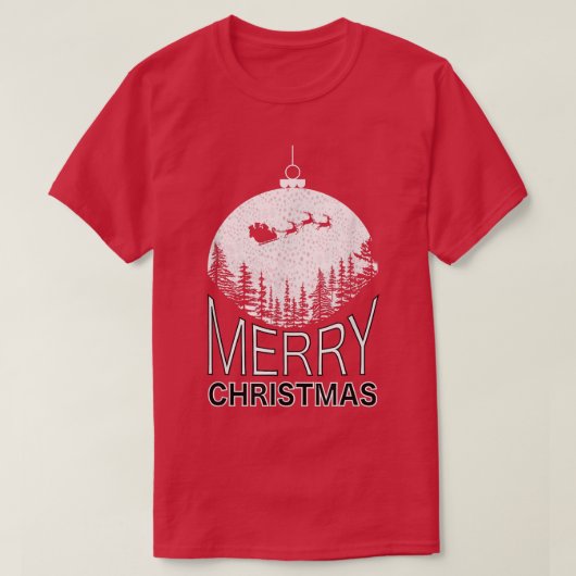 Geweldige kerstgrafisch ontwerp t-shirt (Design voorkant)