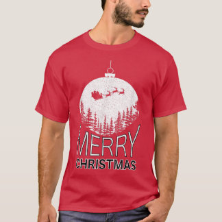Geweldige kerstgrafisch ontwerp t-shirt