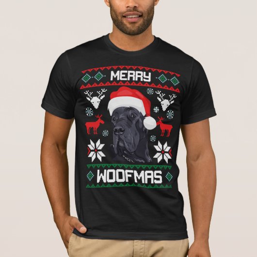 Geweldige kerstkerst van Dane Merry T-shirt (Voorkant)