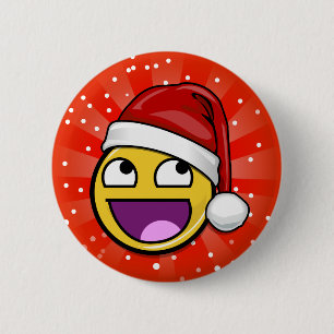 Geweldige kerstkerstkerstkerstkerstkerstButton Ronde Button 5,7 Cm