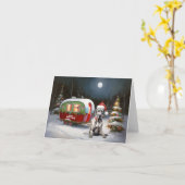 Geweldige kerstmis kaart (Gele Bloem)