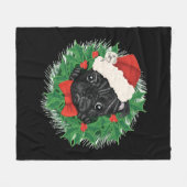 Geweldige kerstShirt Fleece Deken (Voorkant (Horizontaal))