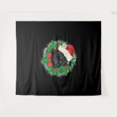 Geweldige kerstShirt Wandkleed (Voorkant (horizontaal))
