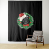 Geweldige kerstShirt Wandkleed (In situ)