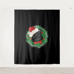 Geweldige kerstShirt Wandkleed