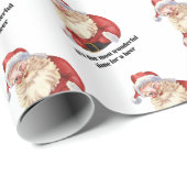 Geweldige kersttijd voor de kerstman cadeaupapier (Rol Hoek)