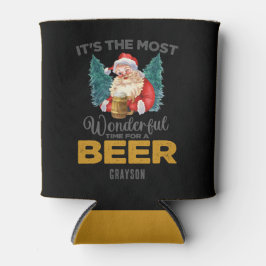 Geweldige kersttijd voor een biernaam blikjeskoeler