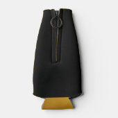 Geweldige kersttijd voor een biernaam flesjeskoeler (Achterkant)