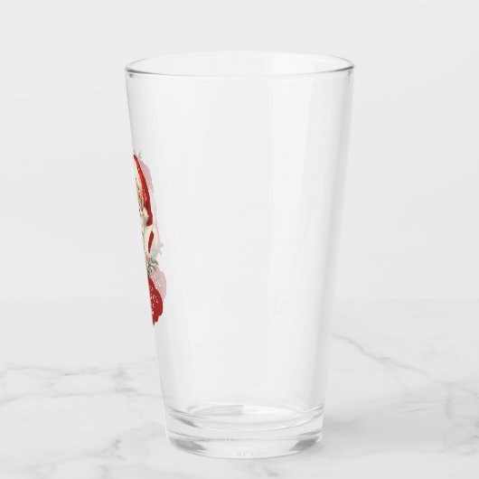 Geweldige kersttijd voor een biertje glas (Links)